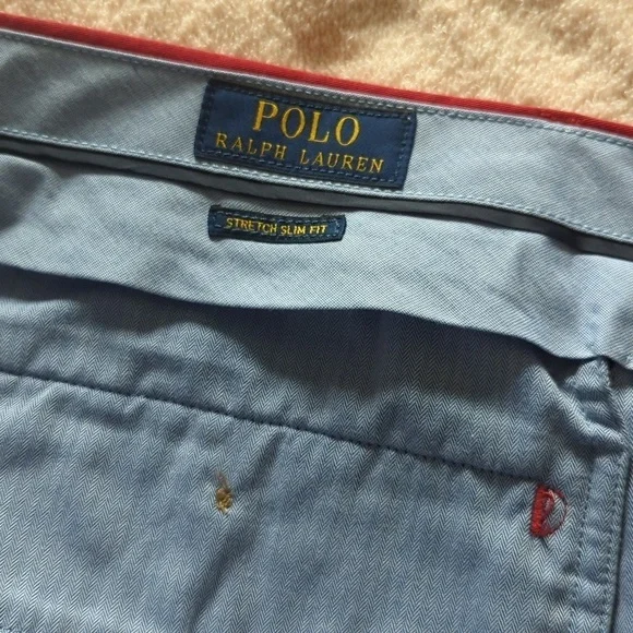 Polo Ralph Lauren men's #32 red shorts. - Picture 5 of 8